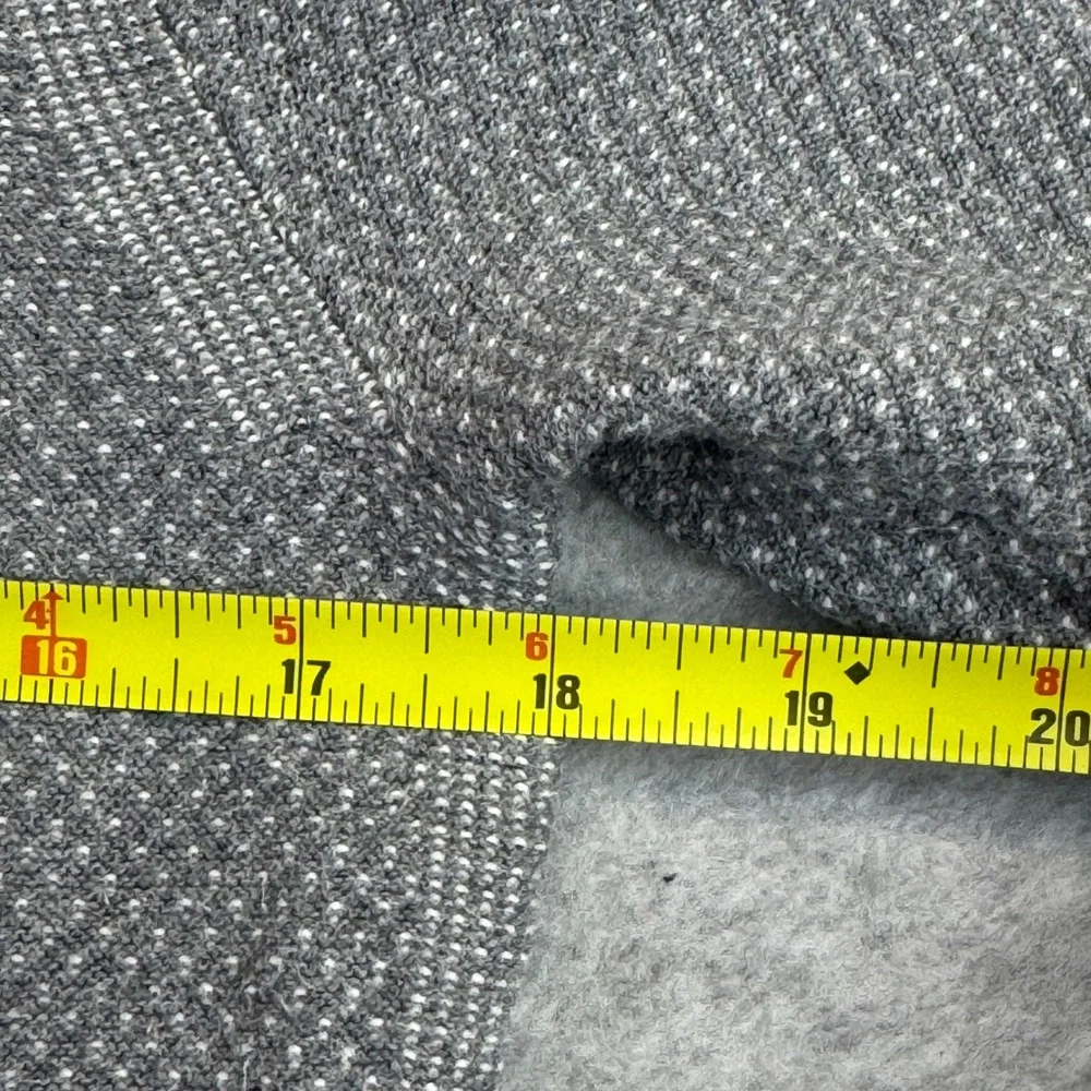 Tommy Hilfiger Mens Textured Crewneck Sweater XS Gray Cotton‎ Preppy